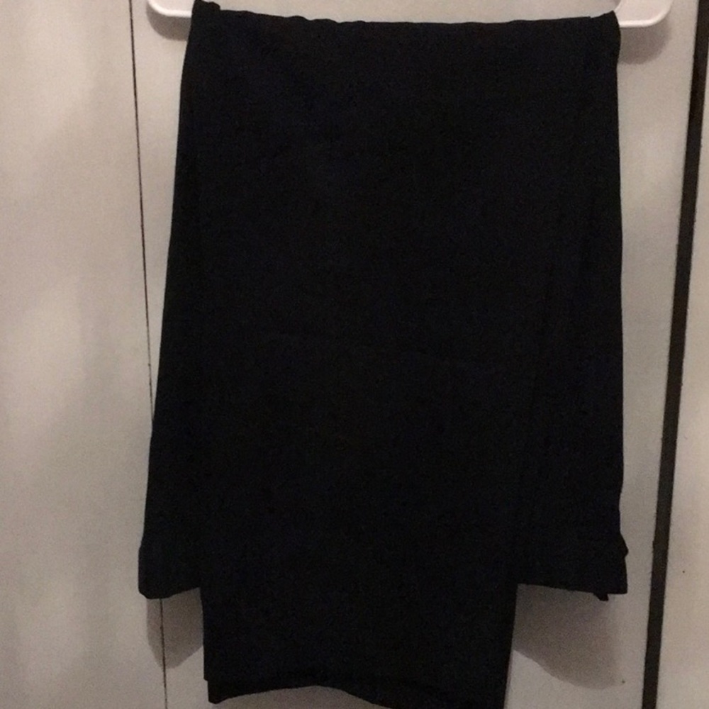 Wool pleated dress pants